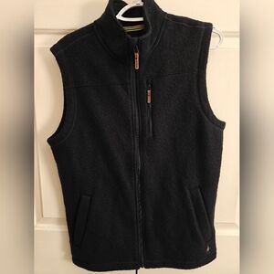 Men's Smartwool Hudson Trail Wool Blend Vest - Black
